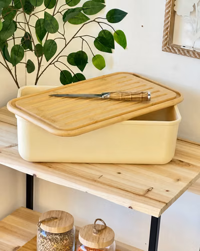 ¡Oferta! Hermoso topper con bambú