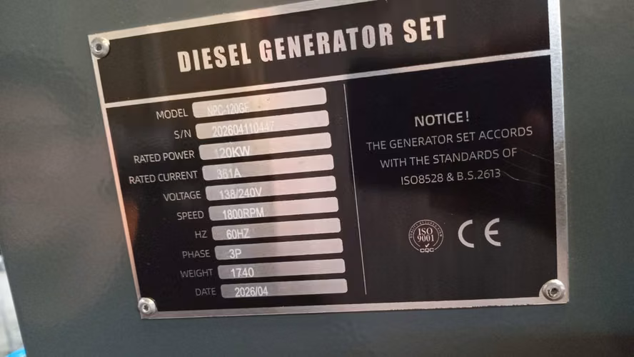 Generador Electrico Silencioso 120 kw Diesel Cummins Nuevo