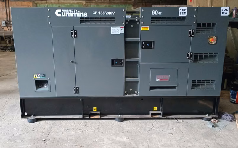 Generador Electrico Silencioso 120 kw Diesel Cummins Nuevo