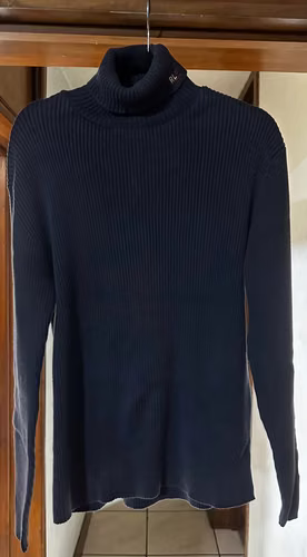 Vintage Ralph Lauren Turtleneck Original – Navy Blue - Talla L