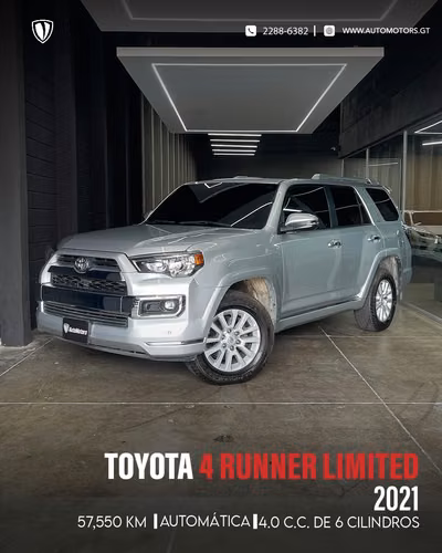 TOYOTA 4 RUNNER LIMITED 2021