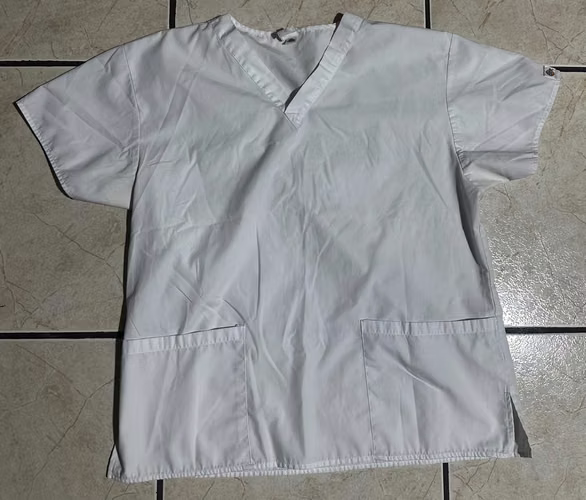 Filipina Médica Dickies Original – Blanca – Talla L
