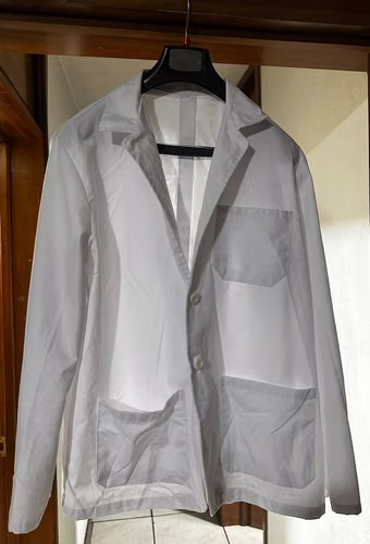 Bata Blanca – Talla Large (L) - Nueva - Imagen 3