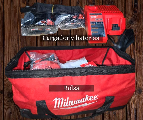 Kit 9 herramientas Milwaukee