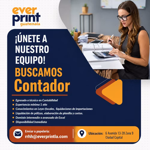 Buscamos Contador General