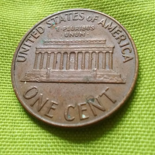 LIBERTY 1969 S ONE CENT LINCOLN USA MONEDA, ANTIGUA - Imagen 4