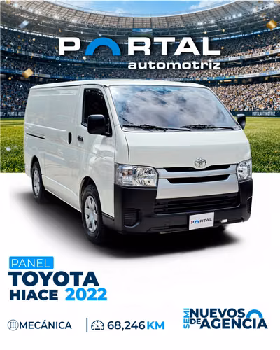 TOYOTA HIACE 2022 COLOR BLANCO
