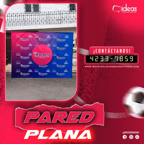 PARED PLANA 