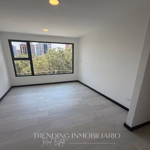 Apartamento en renta zona 13 edificio Verdú de 1 habitación + 1 parqueo