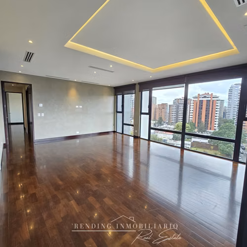 Apartamento en renta zona 14 edificio Santa Inés del Parque 2 habitaciones + 2 parqueos