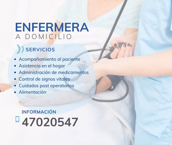 Enfermera A domicilio