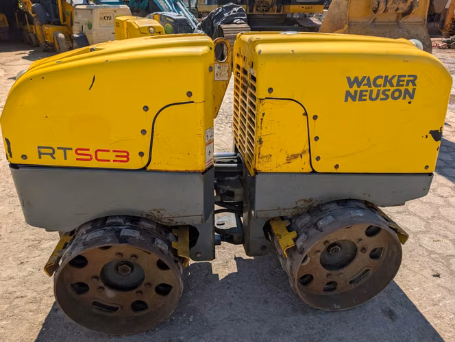 Se venden Rodos Compactadores WACKER NEUSON Usados con Garantía