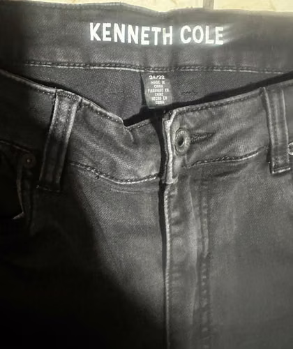 Pantalón - Kenneth Cole - Original – Nuevo - 34 x 32 - Color: Negro