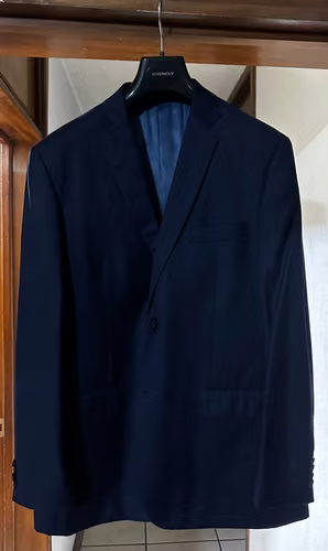 Traje - Marca: Givenchy - Original - Nuevo - Talla: 42 R - Color: Azul