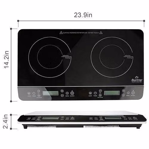 Estufa digital doble Duxtop 1800W