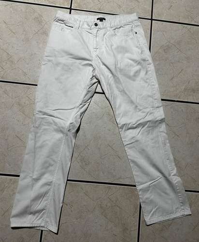 Pantalon - Marca: Alfani - Original - Color: Blanco - Talla: 32 x 32