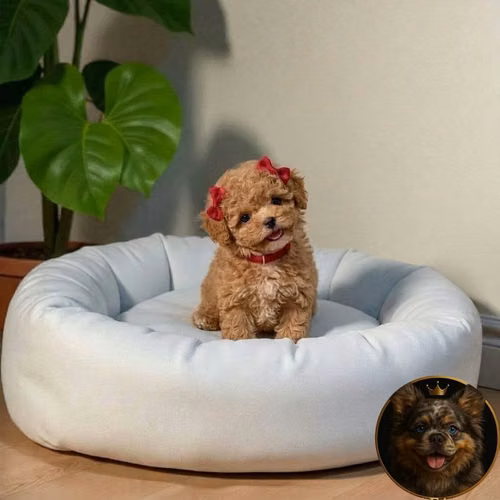 French Poodle Apricot