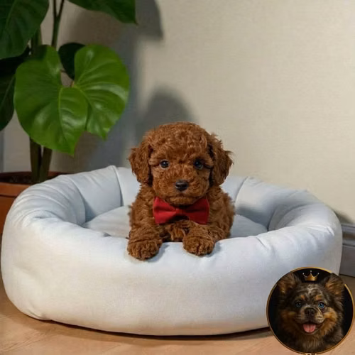 French Poodle Red - Imagen 7