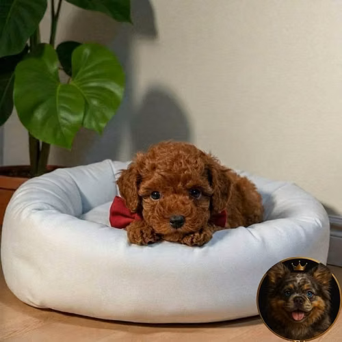 French Poodle Red - Imagen 8