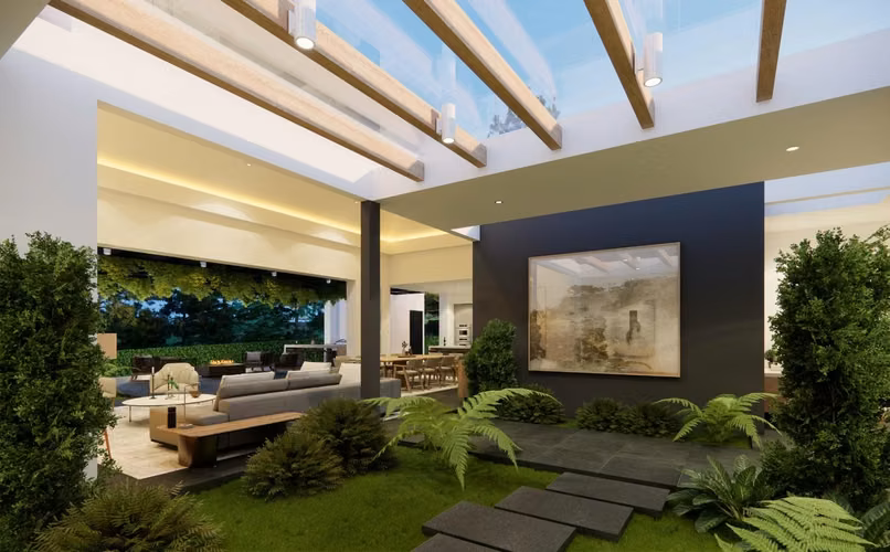 Casa de un nivel en Hacienda Nueva, San José Pinula