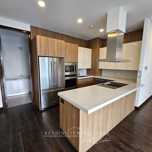 Apartamento en renta zona 14 edificio Echo de 2 habitaciones + 2 parqueos