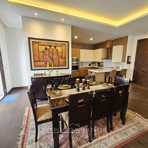 Apartamento en renta zona 14 amueblado edificio Echo 3 habitaciones + 3 parqueos
