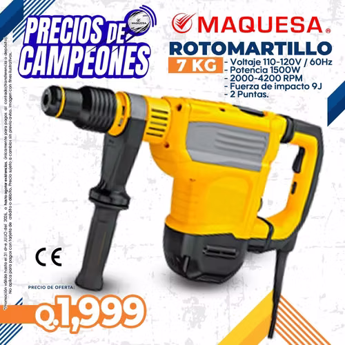 ROTOMARTILLO 7 KGS – MAQUESA