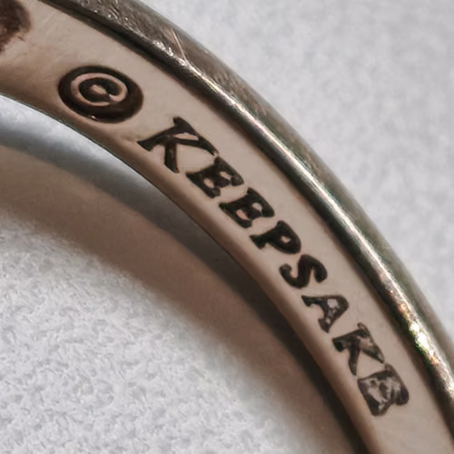 Anillo de Compromiso Oro Blanco 14K con Diamante Cerfificado - Diseño Marquise - Imagen 3