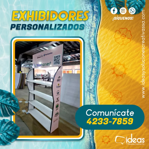  GÓNDOLA PROMOCIONAL PERSONALIZADA 