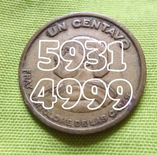 1949 UN CENTAVO REPUBLICA DE GUATEMALA MONEDA ANTIGUA