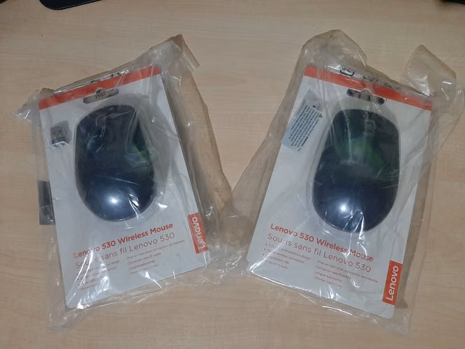 Mouse Lenovo Inalambrico Azul