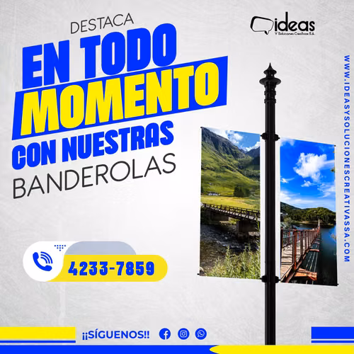  BANDEROLAS PERSONALIZADAS 