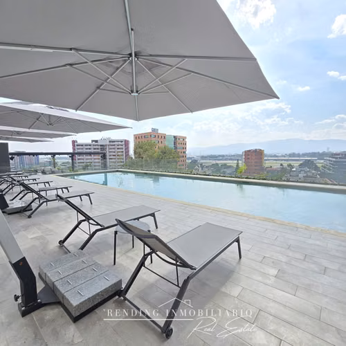 Apartamento en renta zona 14 Edificio Parque 14 de 2 habitaciones + 2 parqueos - Imagen 8