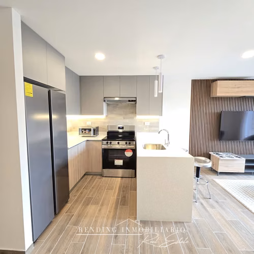 Apartamento en renta zona 14 Edificio Parque 14 de 2 habitaciones + 2 parqueos