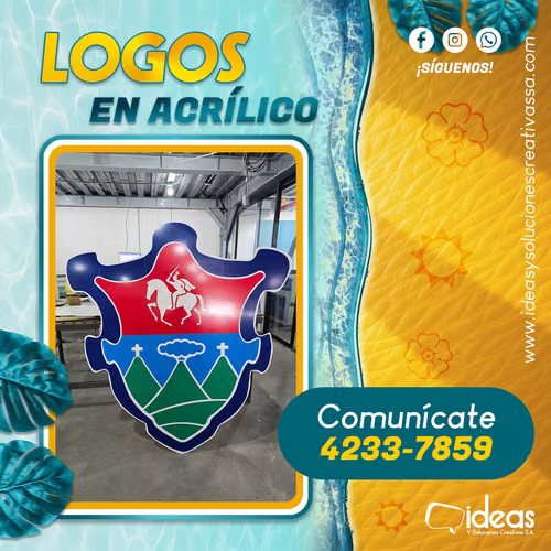 LOGOS EN ACRÍLICO PERSONALIZADOS