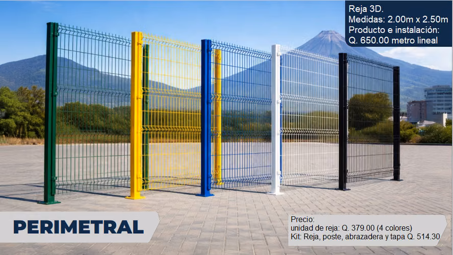 Rejas, mllas, cercas para jardín