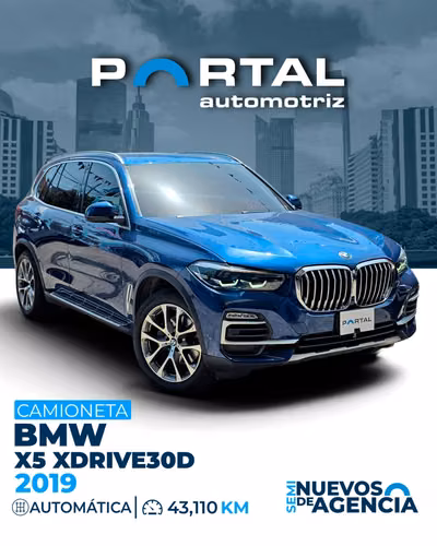 BMW X5 XDRIVE30D 2019 COLOR AZUL METALICO