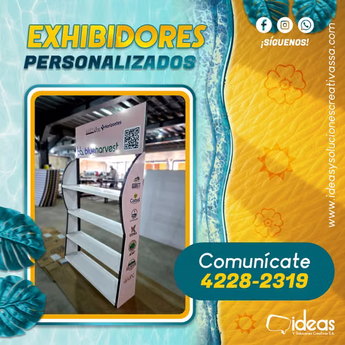 EXHIBIDOR DE METAL