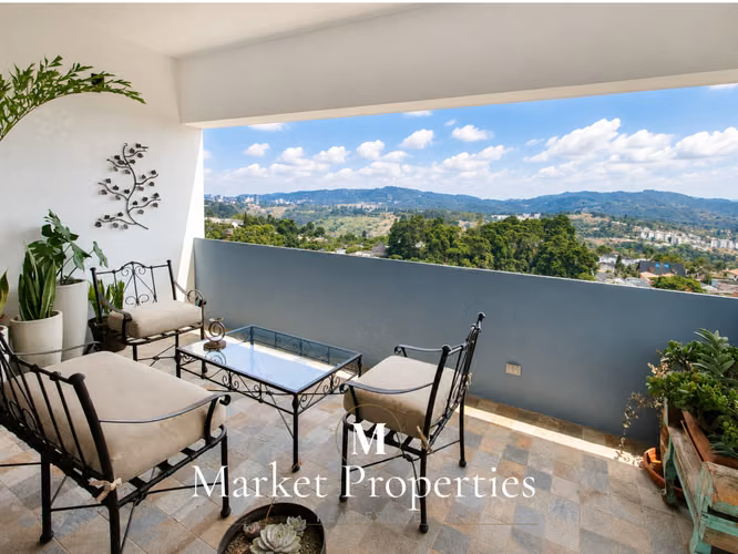 Apartamento amueblado en renta en Premiere Club, Zona 14 | 260 m² | 3 habitaciones | 2 parqueos