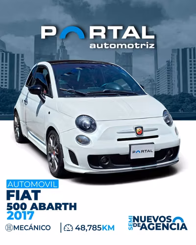 FIAT 500 ABARTH 2017 COLOR BLANCO