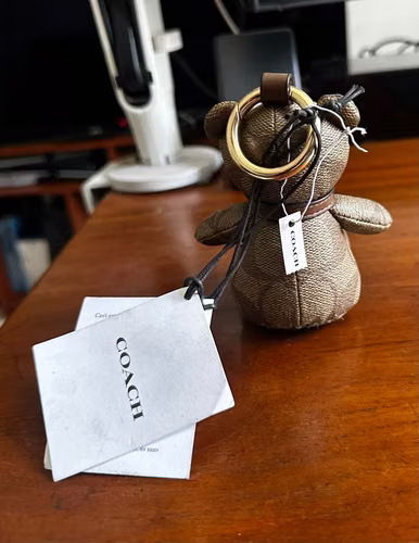 COACH - CHARM - SIGNATURE CANVAS - NUEVO - ORIGINAL - COLLECTIBLE - Imagen 7