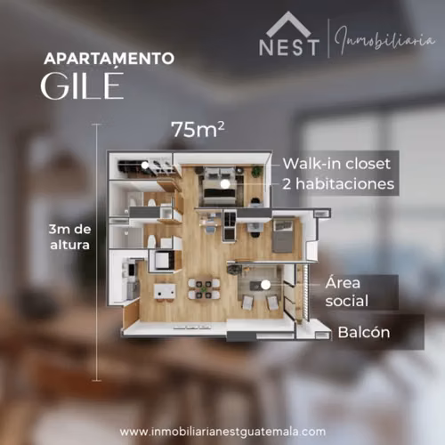 APARTAMENTO EN VENTA - NUEVO PARA ESTRENAR - EDIFICIO ENDORA ZONA 11 - Imagen 5