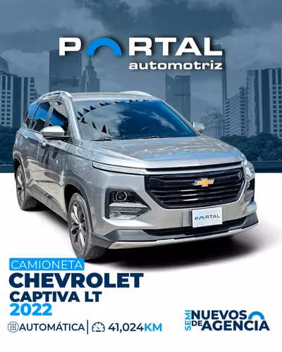 CHEVROLET CAPTIVA 2022 COLOR GRIS PLATINO