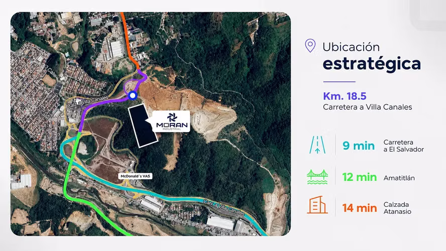 Bodega en Venta en KM 18.5 Carretera a Villa Canales - Imagen 2