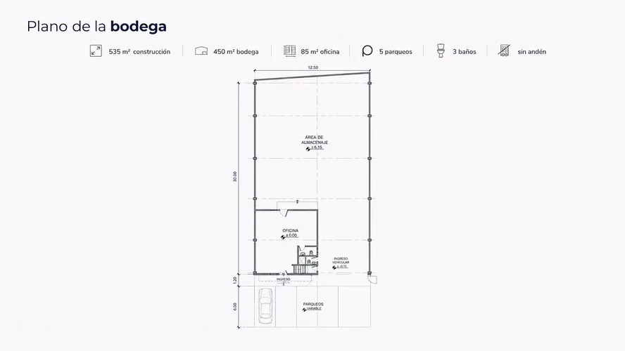 Bodega en Venta en KM 18.5 Carretera a Villa Canales - Imagen 3