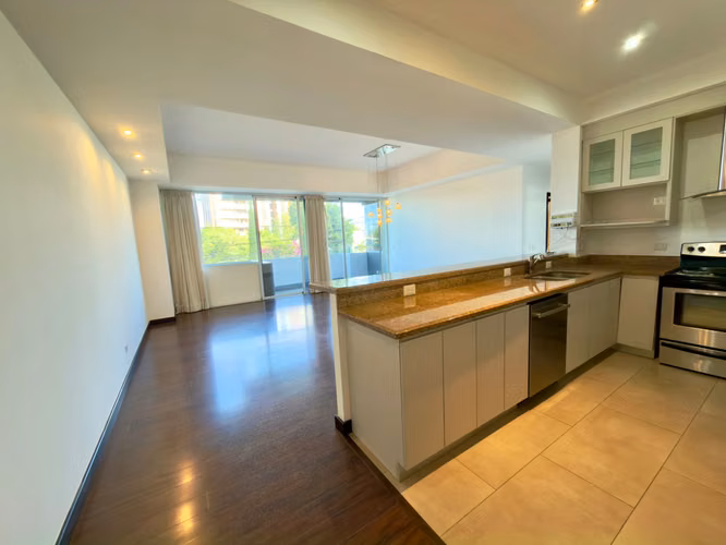 Lindo apartamento en Renta en Edificio Quinze VH1 zona 15 | 2 Habitaciones + servicio