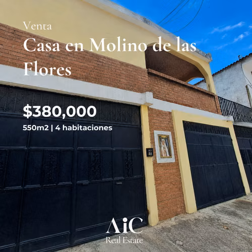 CASA EN VENTA, 4 DORMITORIOS MOLINO DE LAS FLORES