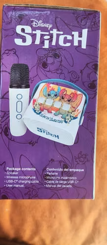 Bocina Bluetooth Inalambrica marca Xtech modelo XTS-D622ST edición Disney Stitch NUEVO SELLADO - Imagen 2