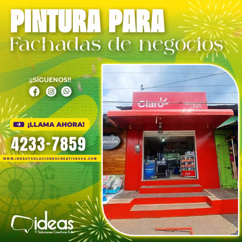  PINTURA PARA FACHADAS PERSONALIZADA 