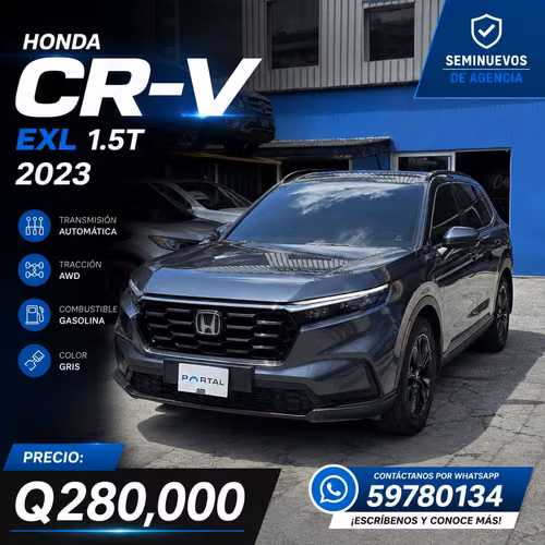HONDA CR-V EXL 2023 DE AGENCIA